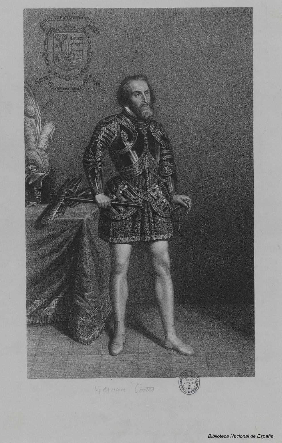 Imagen de Hernán Cortés (Monroy Pizarro y Altamirano)