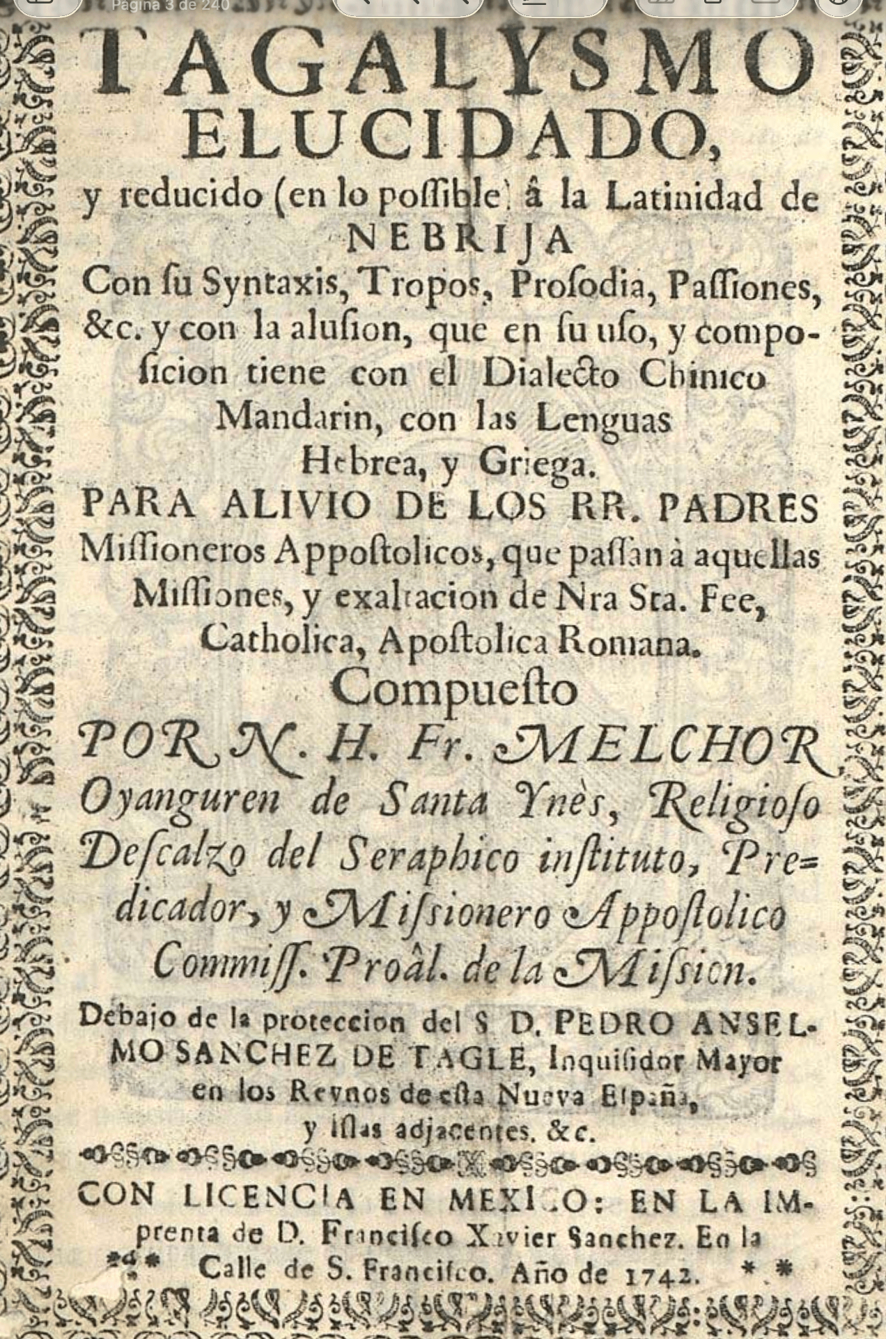 Imagen de Melchor de Oyanguren de Santa Inés